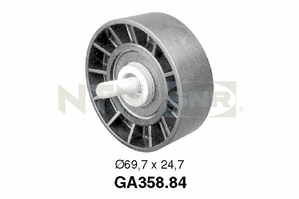 Rolka napinająca paska wieloklinowego GA358.84 SNR