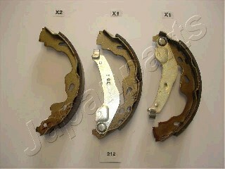 Zestaw szczęk hamulcowych GF-212AF JAPANPARTS