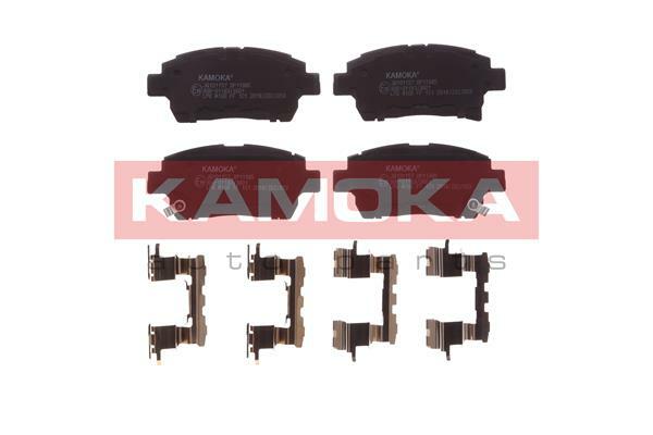 Klocki hamulcowe - komplet, KAMOKA JQ101157 KAMOKA