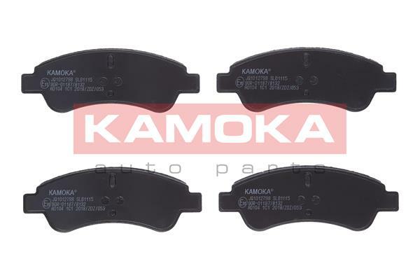 Klocki hamulcowe - komplet, KAMOKA JQ1012798 KAMOKA
