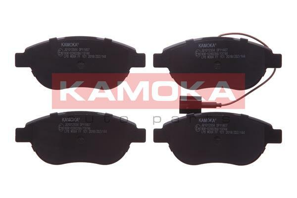 Klocki hamulcowe - komplet, KAMOKA JQ1012934 KAMOKA