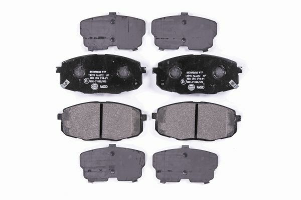 Klocki hamulcowe - komplet 8DB 355 010-611 HELLA