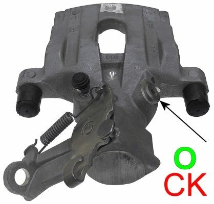 Zacisk hamulca 8AC 355 382-741 HELLA