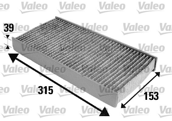 Filtr kabinowy przeciwpyłkowy, VALEO PROTECT 698884 VALEO