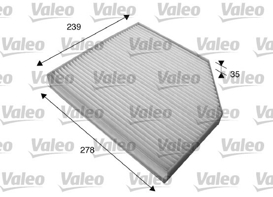 Filtr kabinowy przeciwpyłkowy, VALEO ESSENTIAL 715579 VALEO
