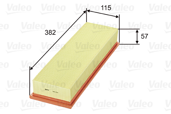 Filtr powietrza 585014 valeo