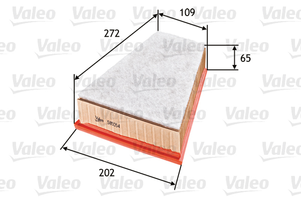 Filtr powietrza 585054 valeo