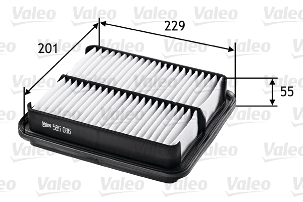 Filtr powietrza 585086 valeo
