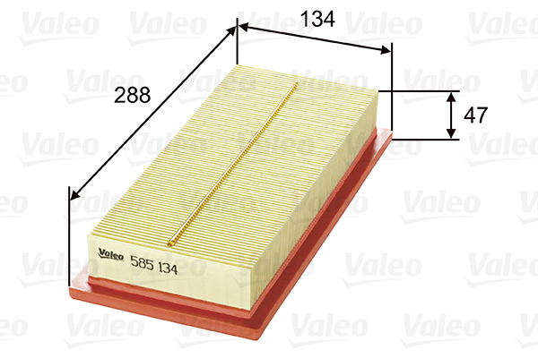 Filtr powietrza 585134 valeo
