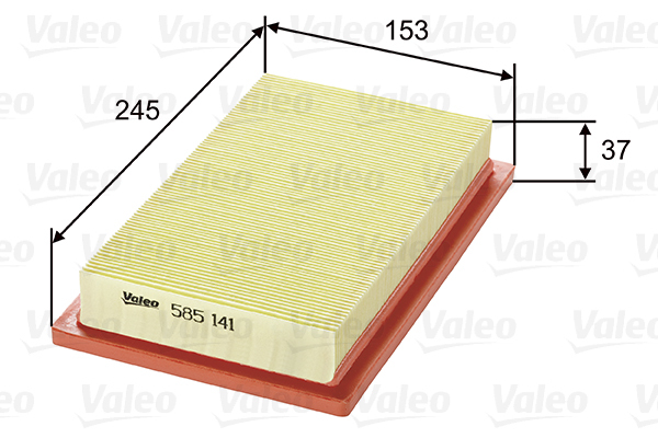 Filtr powietrza 585141 VALEO
