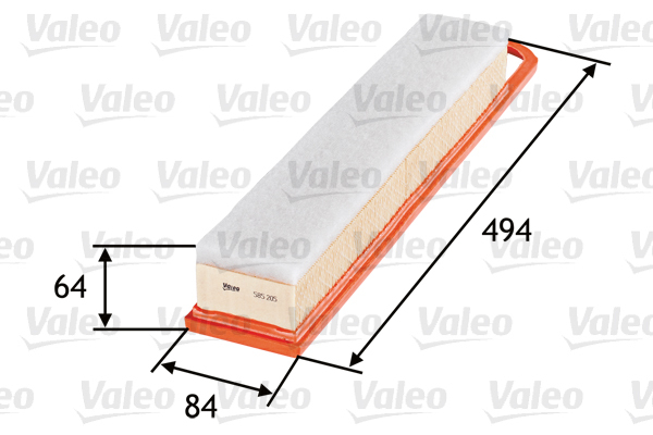 Filtr powietrza 585205 valeo