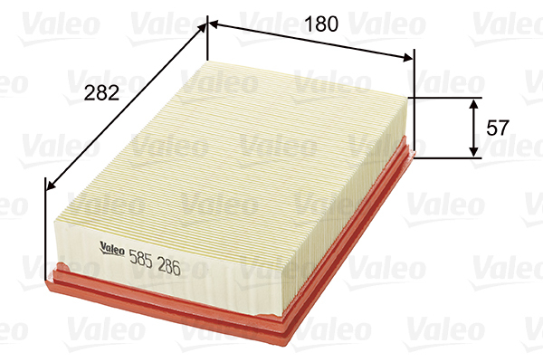 Filtr powietrza 585286 valeo