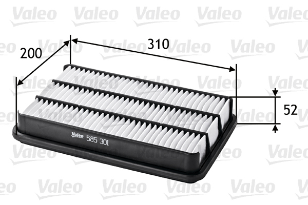 Filtr powietrza 585301 VALEO