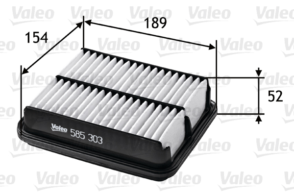 Filtr powietrza 585303 valeo
