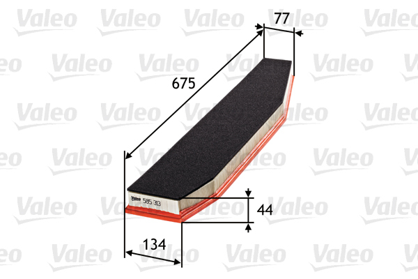 Filtr powietrza 585313 valeo