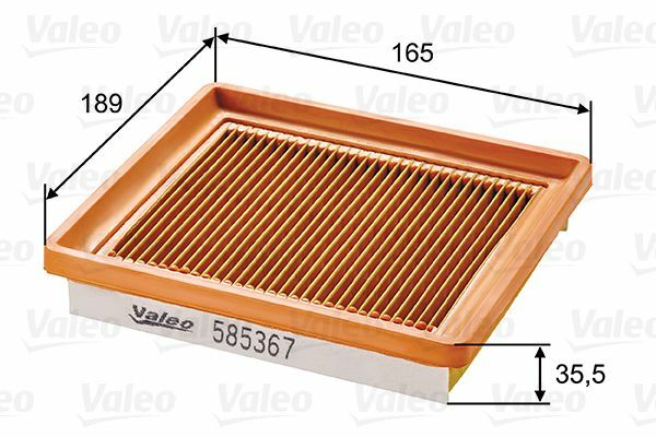 Filtr powietrza 585367 valeo