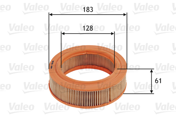 Filtr powietrza 585656 valeo
