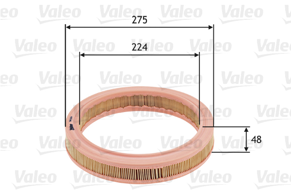 Filtr powietrza 585657 valeo