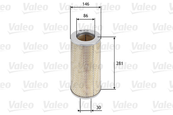 Filtr powietrza 585680 valeo