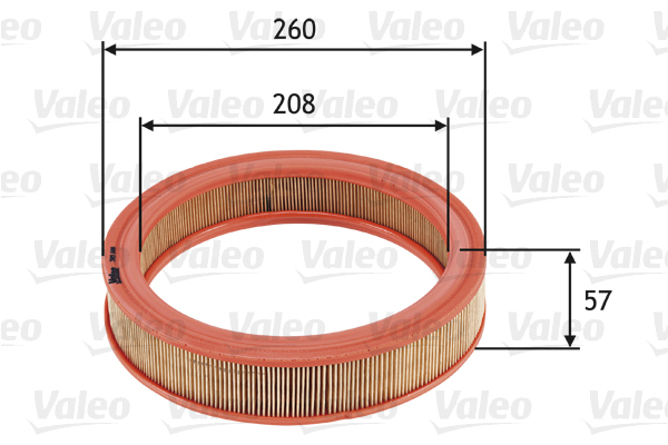 Filtr powietrza 585686 valeo