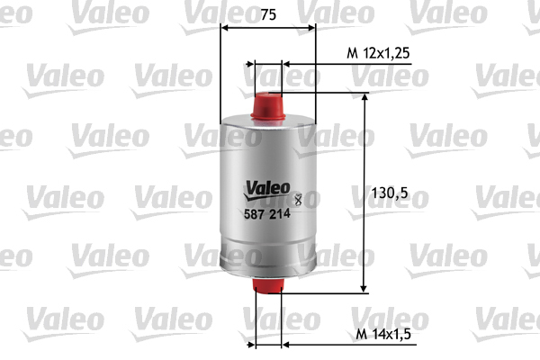 Filtr paliwa 587214 valeo