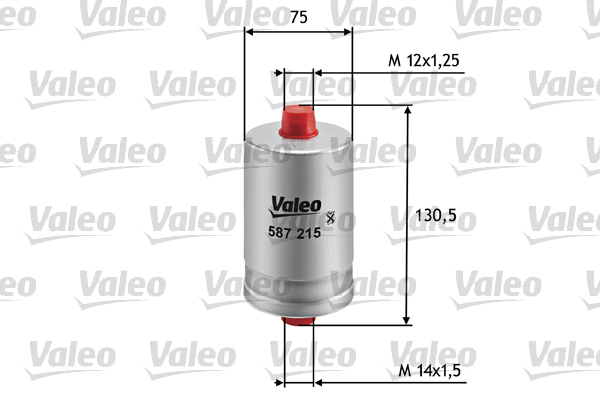 Filtr paliwa 587215 valeo