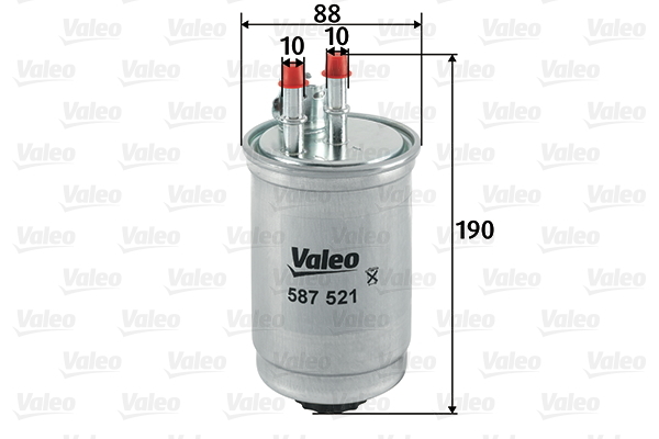 Filtr paliwa 587521 valeo