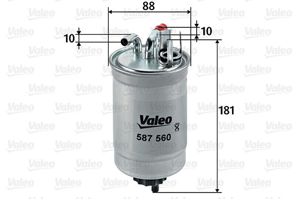Filtr paliwa 587560 valeo