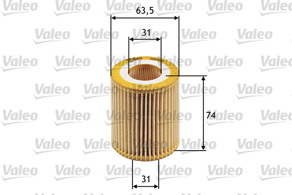 Filtr oleju 586510 VALEO