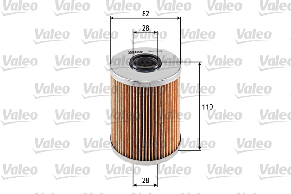 Filtr oleju 586535 valeo