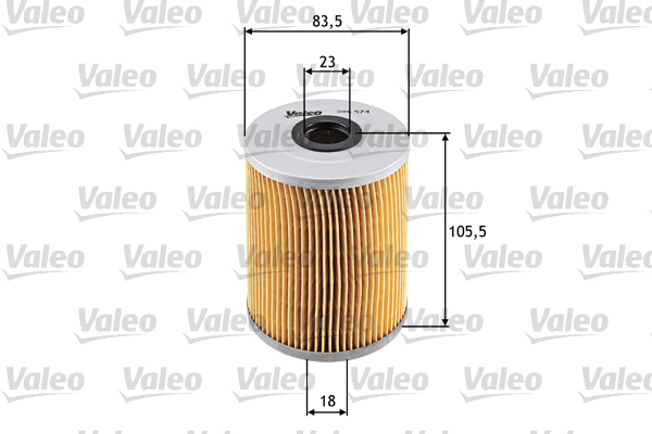 Filtr oleju 586574 valeo