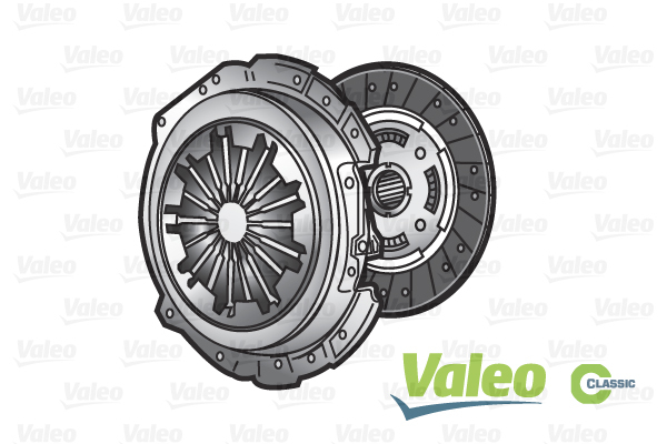 Zestaw sprzęgieł, VALEO CLASSIC KIT2P 786021 VALEO