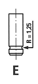 Zawór dolotowy R4464/SCR FRECCIA
