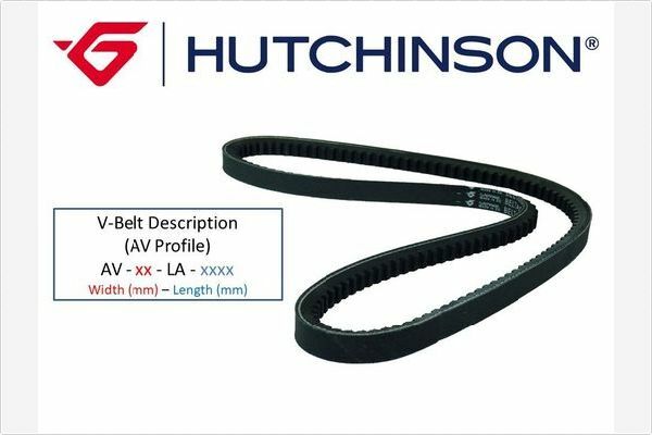 Pasek klinowy AV 10 La 925 HUTCHINSON