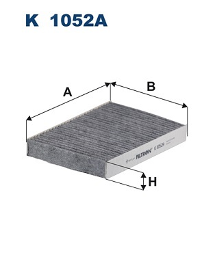 Filtr kabinowy przeciwpyłkowy K 1052A FILTRON WIX
