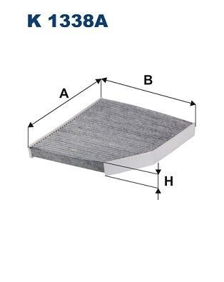 Filtr kabinowy przeciwpyłkowy K 1338A FILTRON WIX