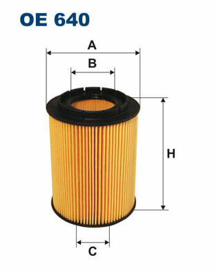 Filtr oleju OE 640 FILTRON WIX