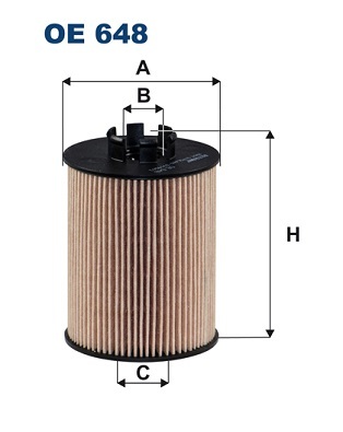 Filtr oleju OE 648 FILTRON WIX