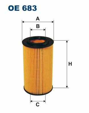 Filtr oleju OE 683 FILTRON WIX