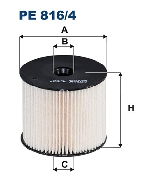 Filtr paliwa PE 816/4 FILTRON WIX