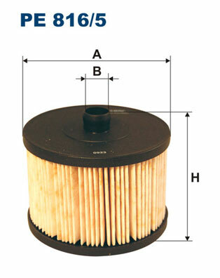 Filtr paliwa PE 816/5 FILTRON WIX