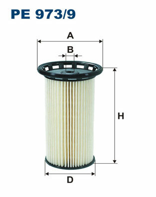 Filtr paliwa PE 973/9 FILTRON WIX