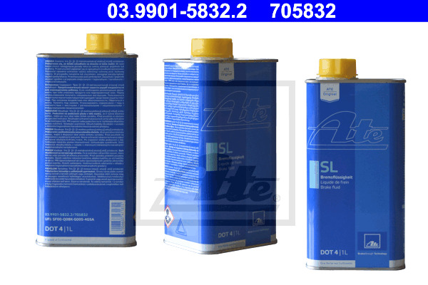 Płyn hamulcowy, SL DOT 4 wyprzedaż 03.9901-5832.2 ATE