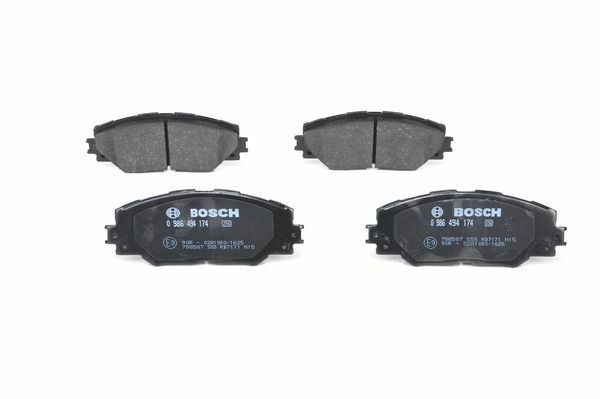 Klocki hamulcowe - komplet 0 986 494 174 BOSCH