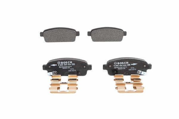 Klocki hamulcowe - komplet 0 986 494 634 BOSCH