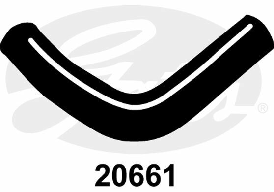 Przewód elastyczny chłodnicy 20661 GATES