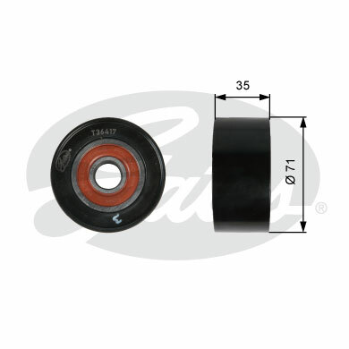 Rolka prowadząca pasek wieloklinowy, DriveAlign® wyprzedaż T36417 GATES
