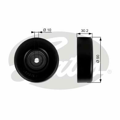 Rolka prowadząca pasek wieloklinowy, DriveAlign® T38042 GATES