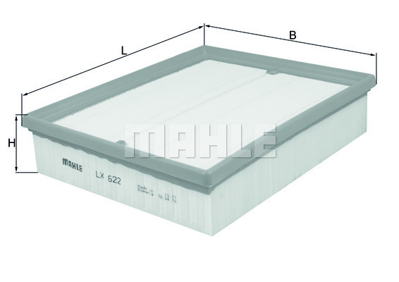 Filtr powietrza LX 622 KNECHT