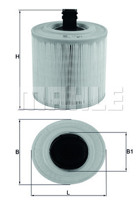 Filtr powietrza LX 3015/14 KNECHT